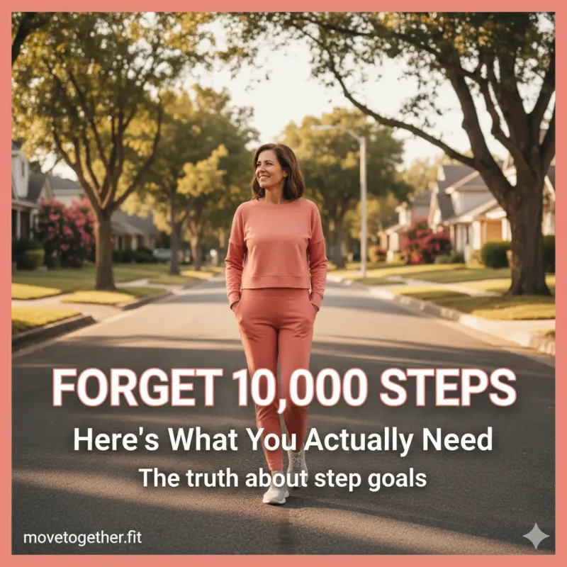 Forget 10,000 Steps: Here's What You Actually Need